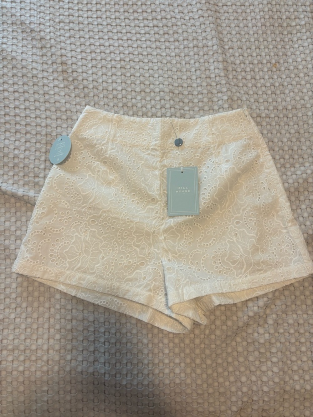 Hill House The Lisette Short - White Broderie - OBO! - Picture 2 of 6